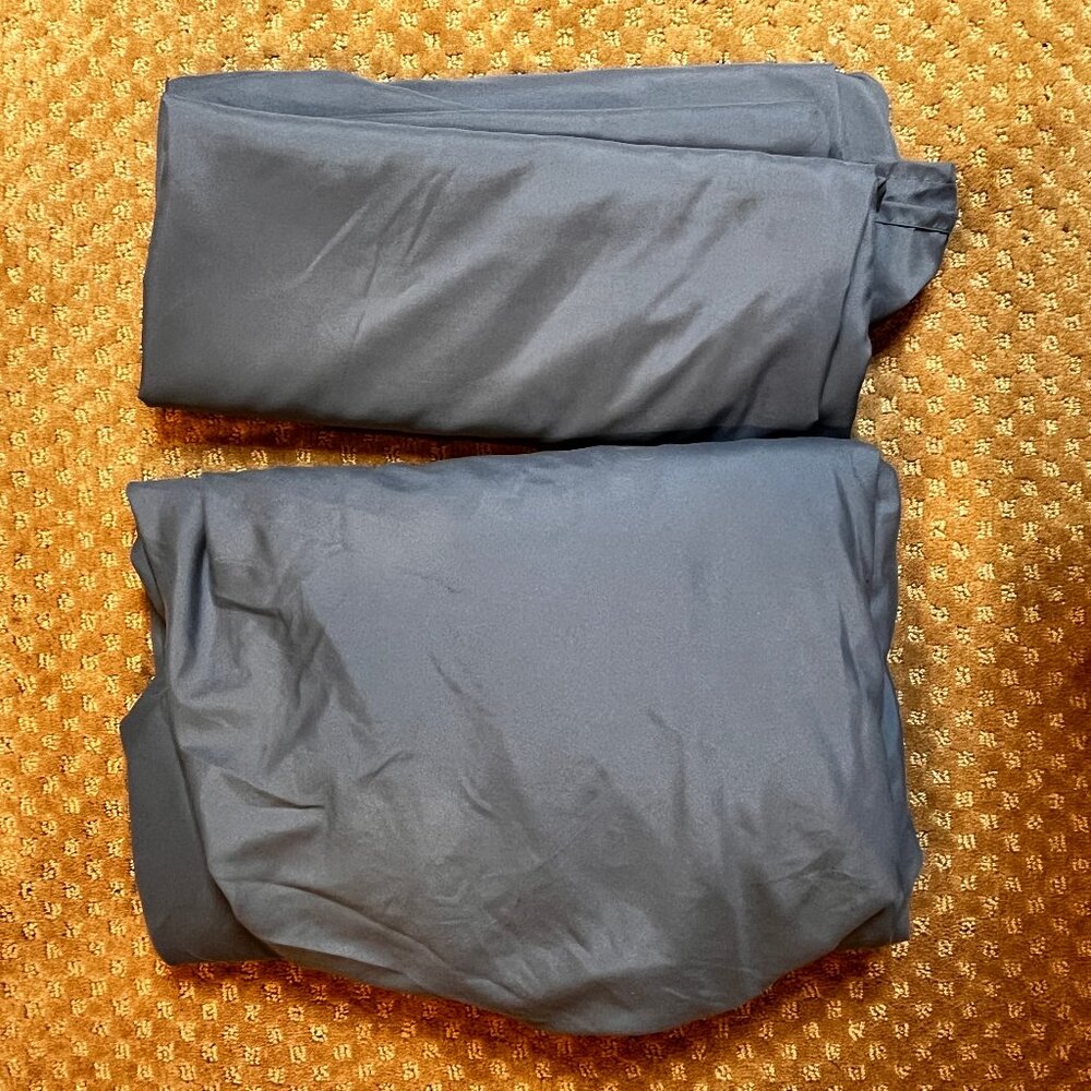 Gray King Sheet Set Microfiber Deep Pocket Flat and Fitted Sheet Luxury